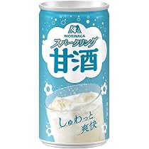 Amazon.co.jp: 森永製菓 スパークリング 甘酒 190ml ×30缶 : 食品